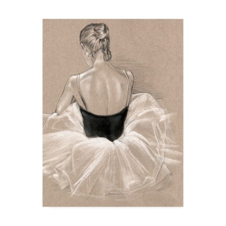 Jennifer Paxton Parker 'Ballet Study Ii' Canvas Art,35x47